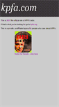 Mobile Screenshot of kpfa.com
